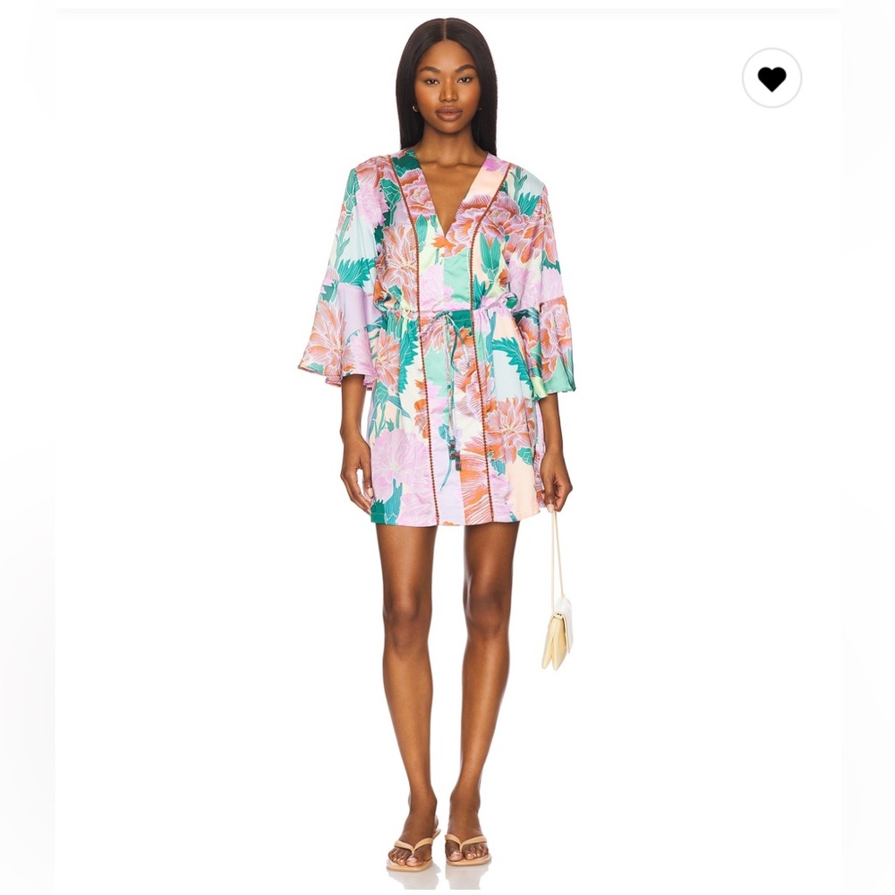 Maaji Japanese Eden Dress in Pastel Green